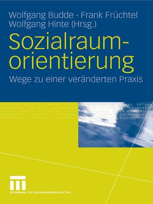 cover image of Sozialraumorientierung